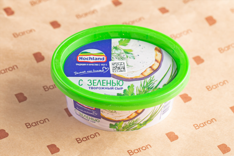Сыр домашний с чесноком